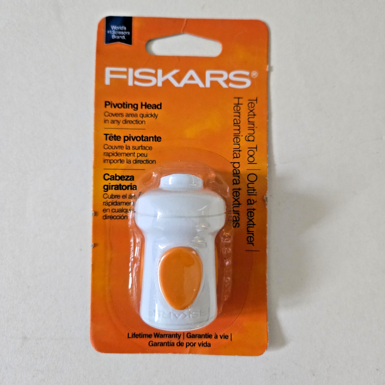 Fiskars Texturing Tool Paper Crafting New Sealed Pivoting Head