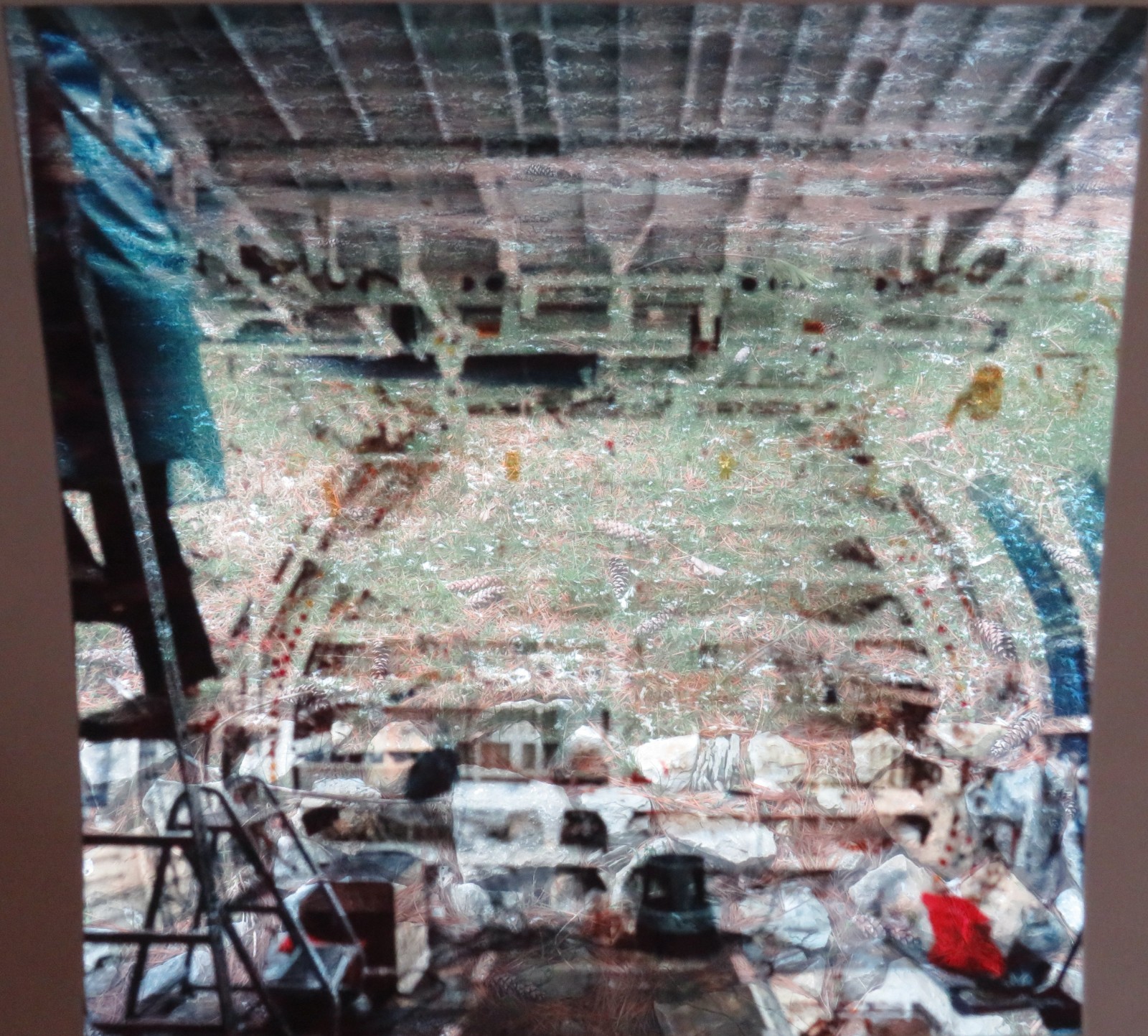Photo Transparency Rockwell Int 8x10" Space Shuttle Construction '80s NASA #2447