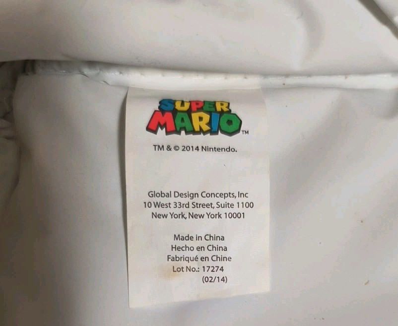 Super Mario Bros Sparkle Travel Case