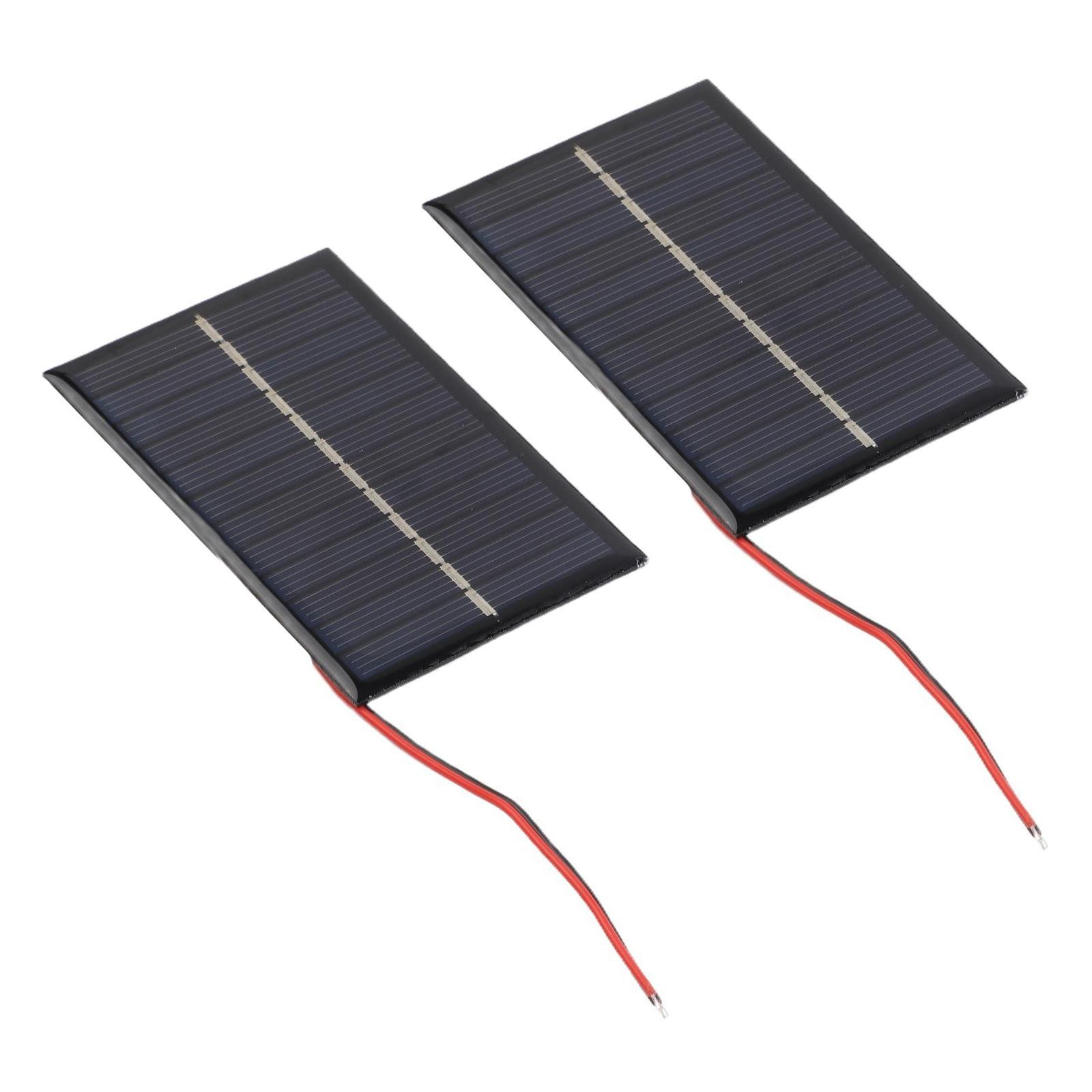 6V Solar Panel with 15CM Cable Polycrystalline for Small Electrical Appliances