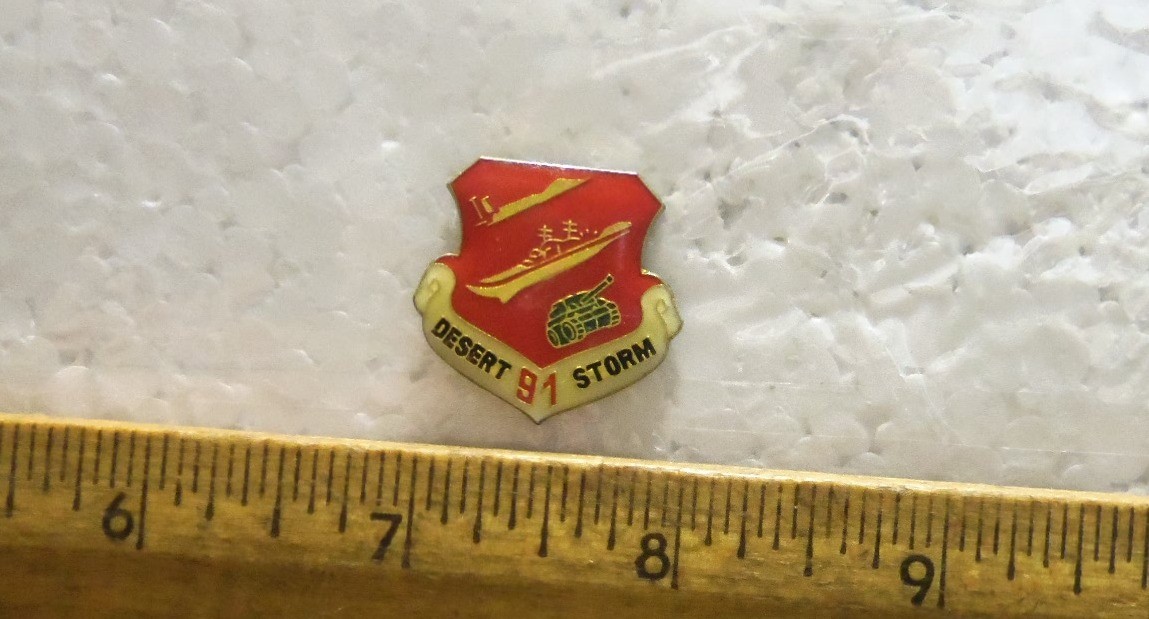 Desert Storm Pin