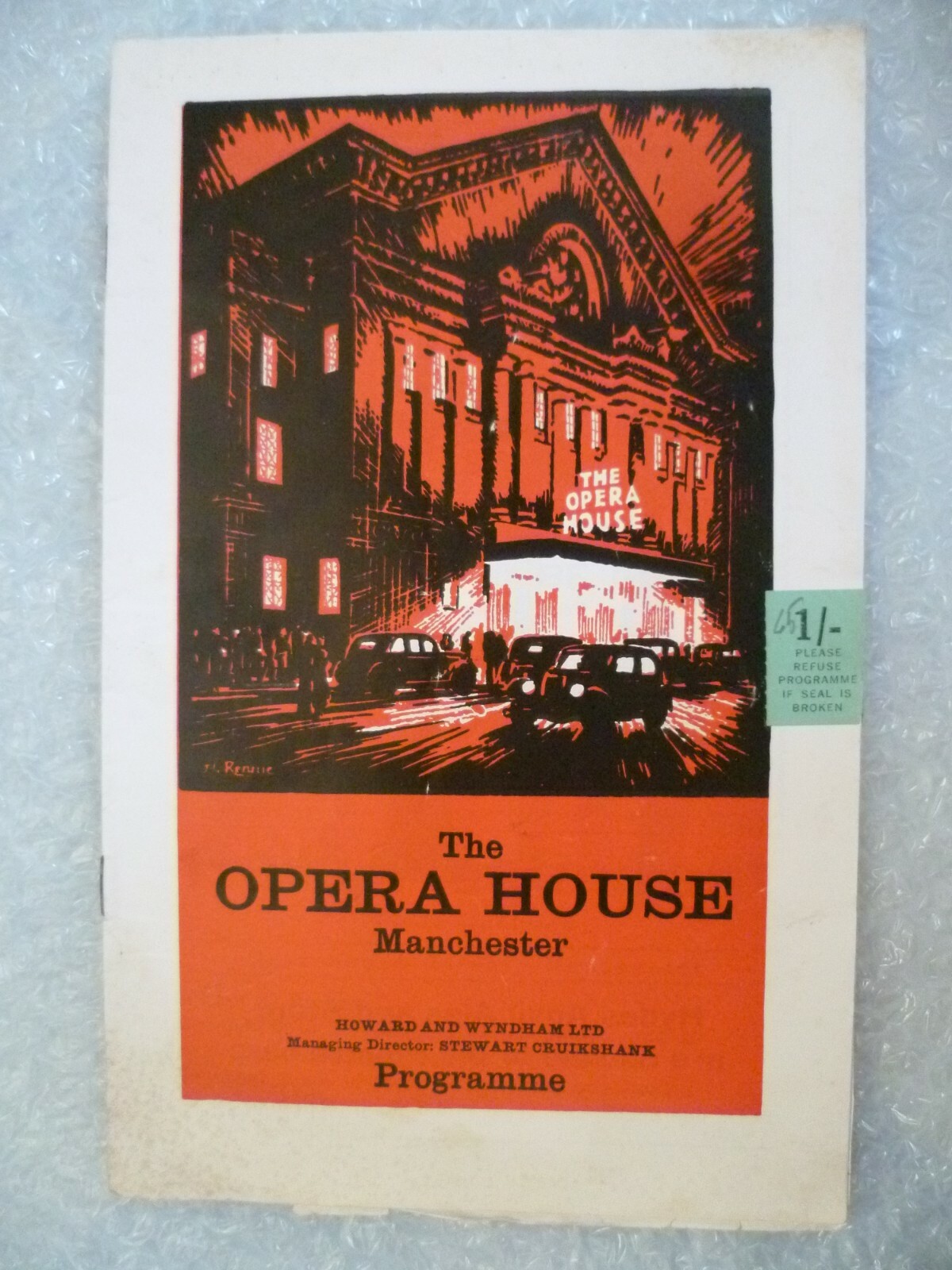 1965 Opera House Manchester TOO TRUE to be GOOD-Dora Bryan,G Cole,K Haig,J Ritch