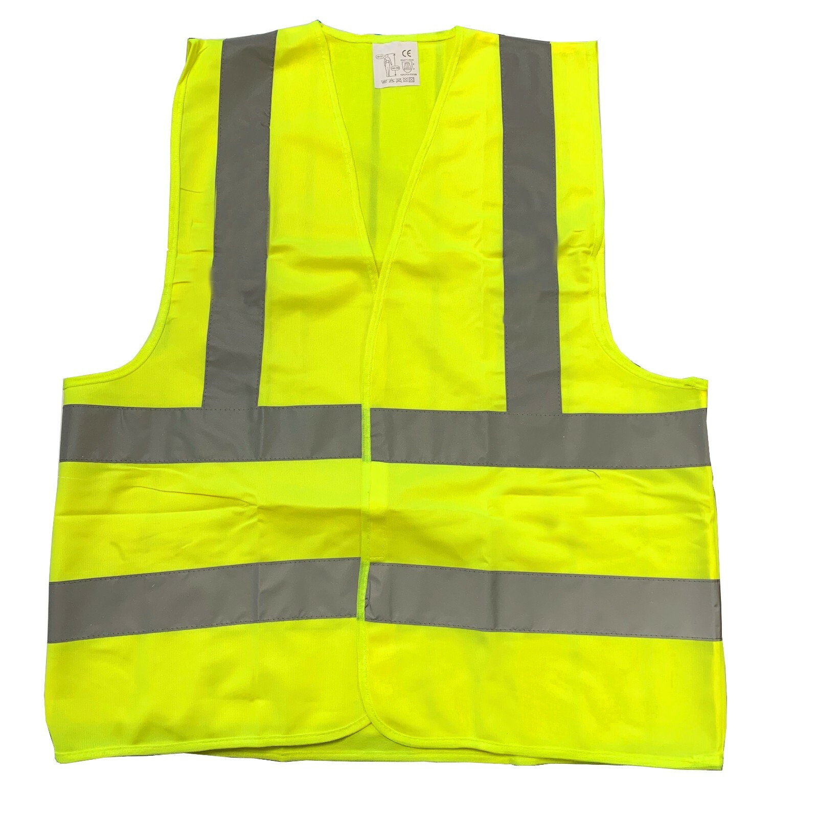 HI VISIBILITY REFLECTIVE VEST / JACKET to EN1150 hi vis S/M/L/XL car work truck
