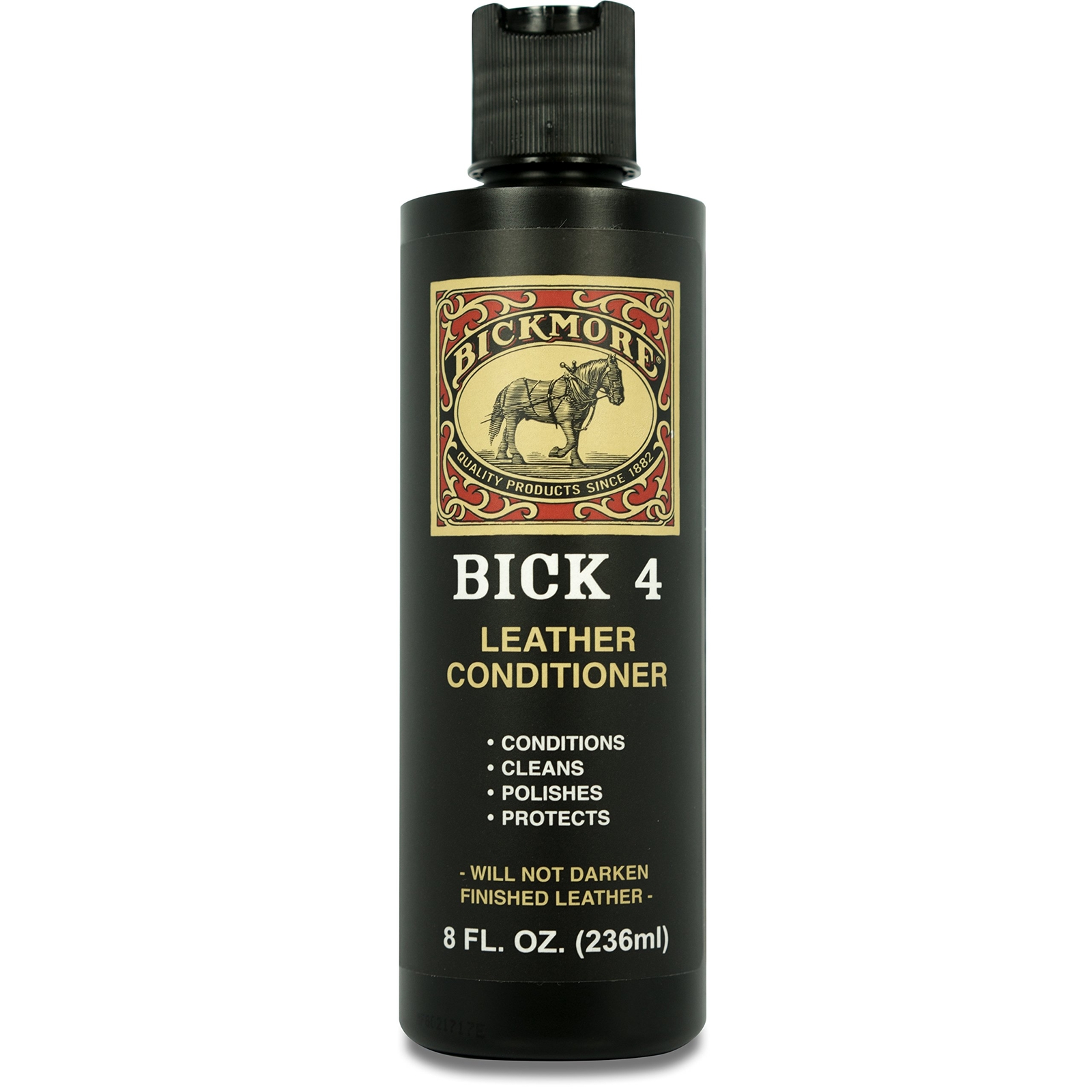 Bick 4 Leather Conditioner and Leather Cleaner 8 oz - Will Not Darken Leather...
