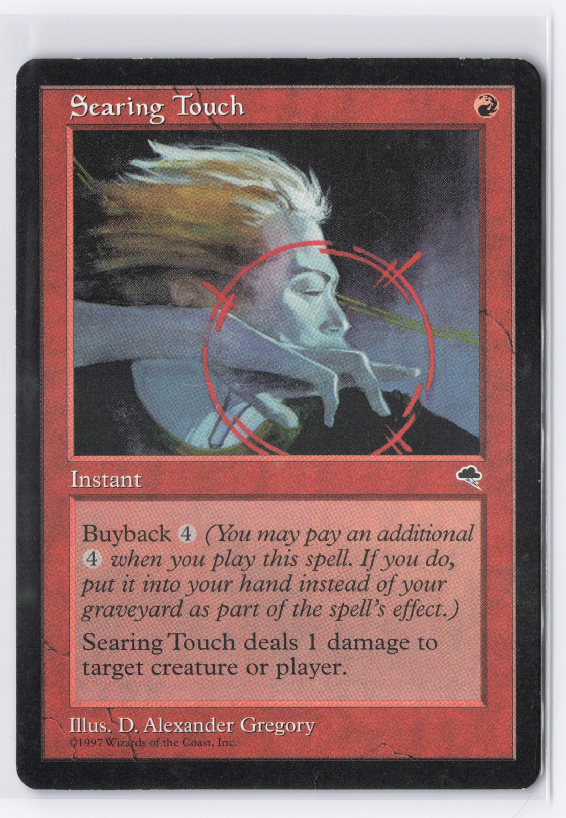 Searing Touch - Tempest - NM Near Mint MTG English