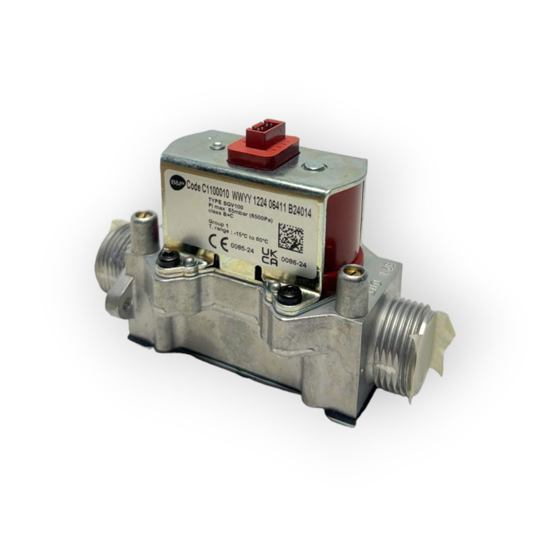 GAS VALVE BERTELLI SGV100 3/4 C1100010 COMPATIBLE BAXI 710089600 BOILER