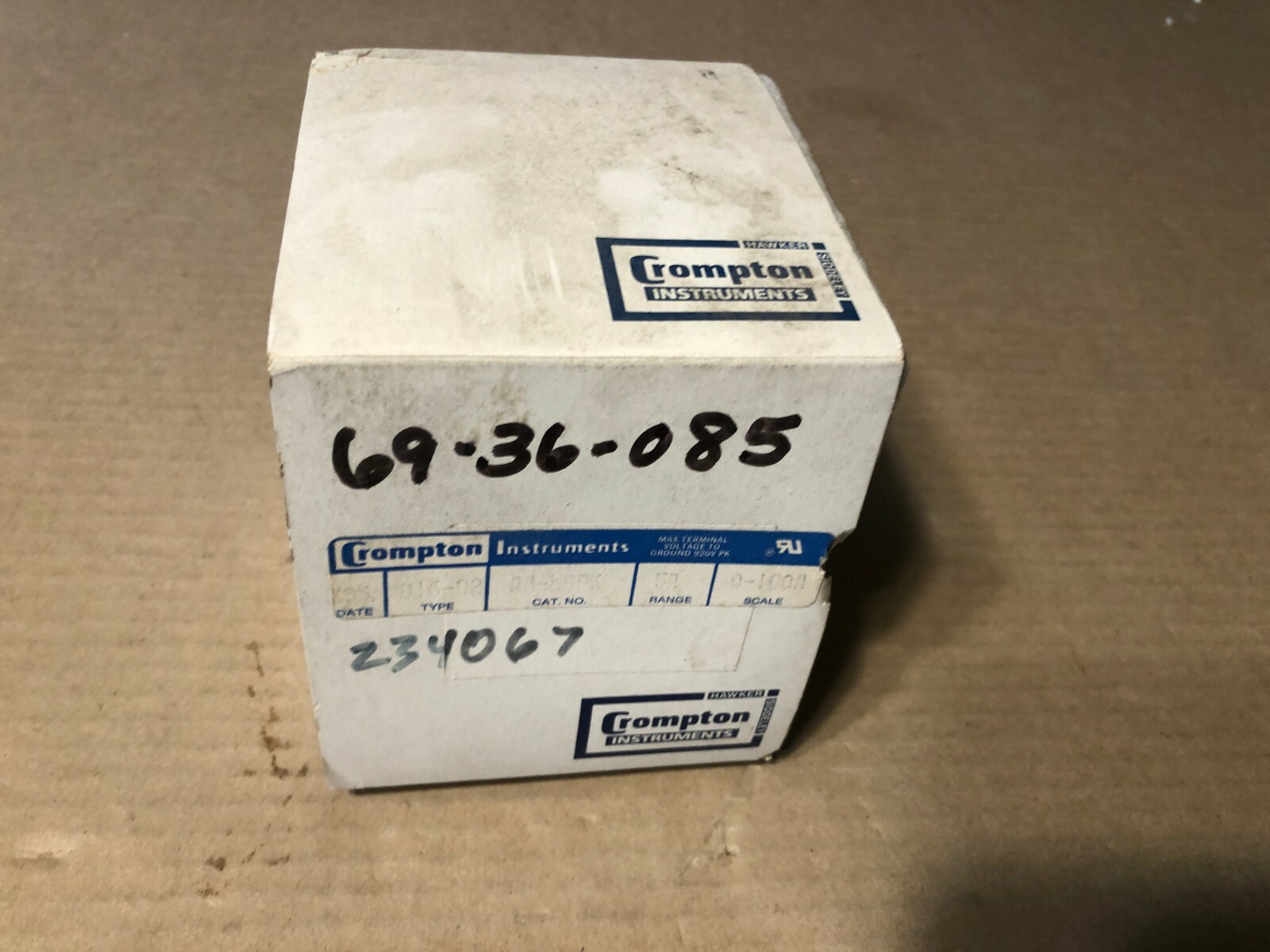 Meter, Crompton, 016-02AA-LSPK