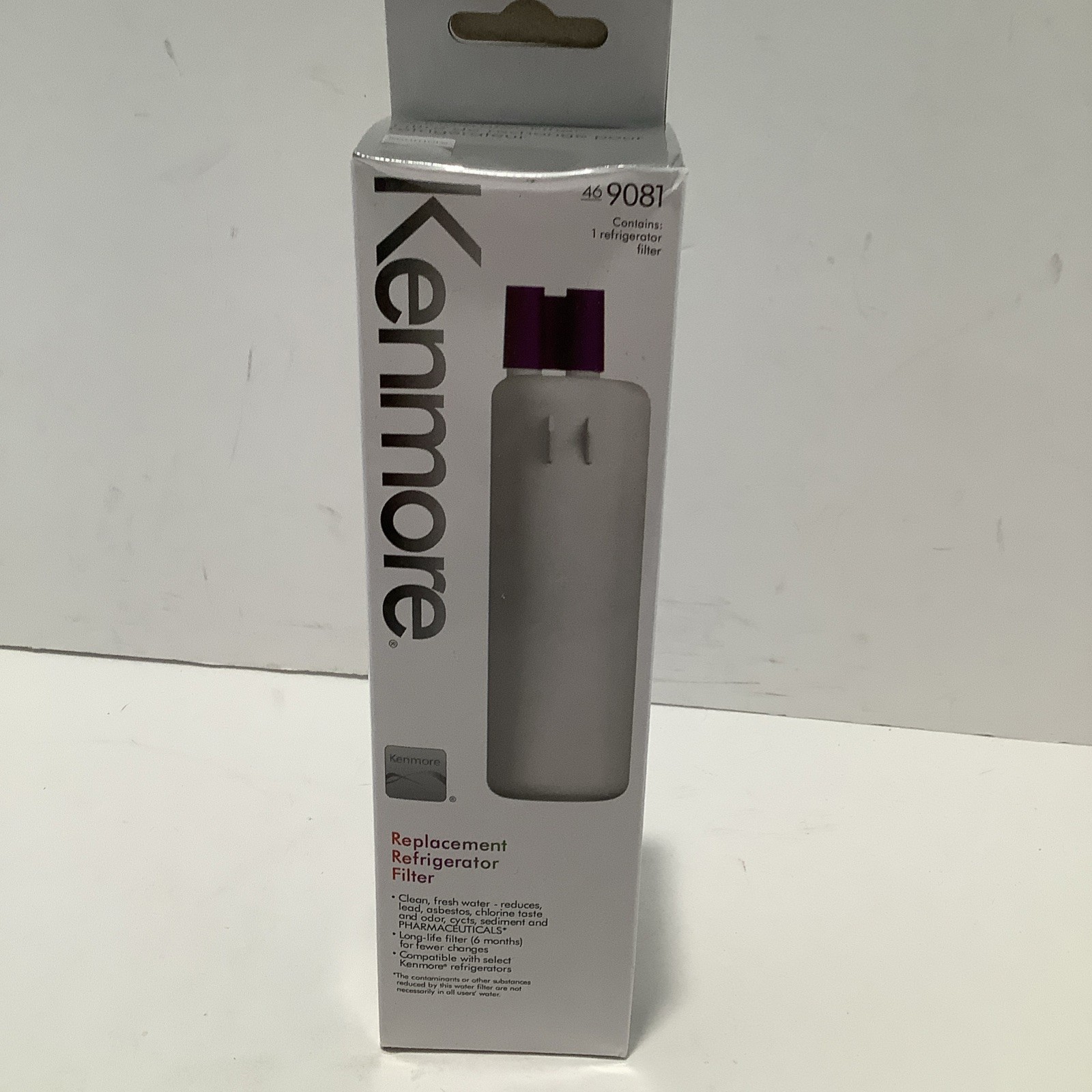 1 Pack Kenmore 9081 Replacement Refrigerator Water Filter 46-9081 46-9930