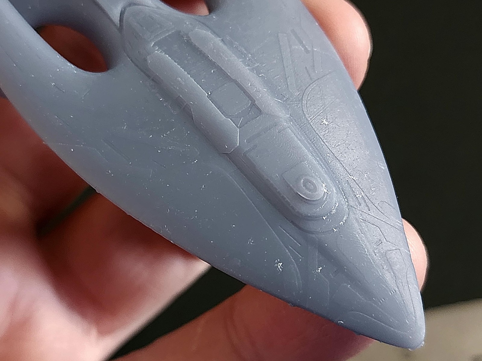 1/2500 scale Orville Exploratory class Starship 3d printed resin model