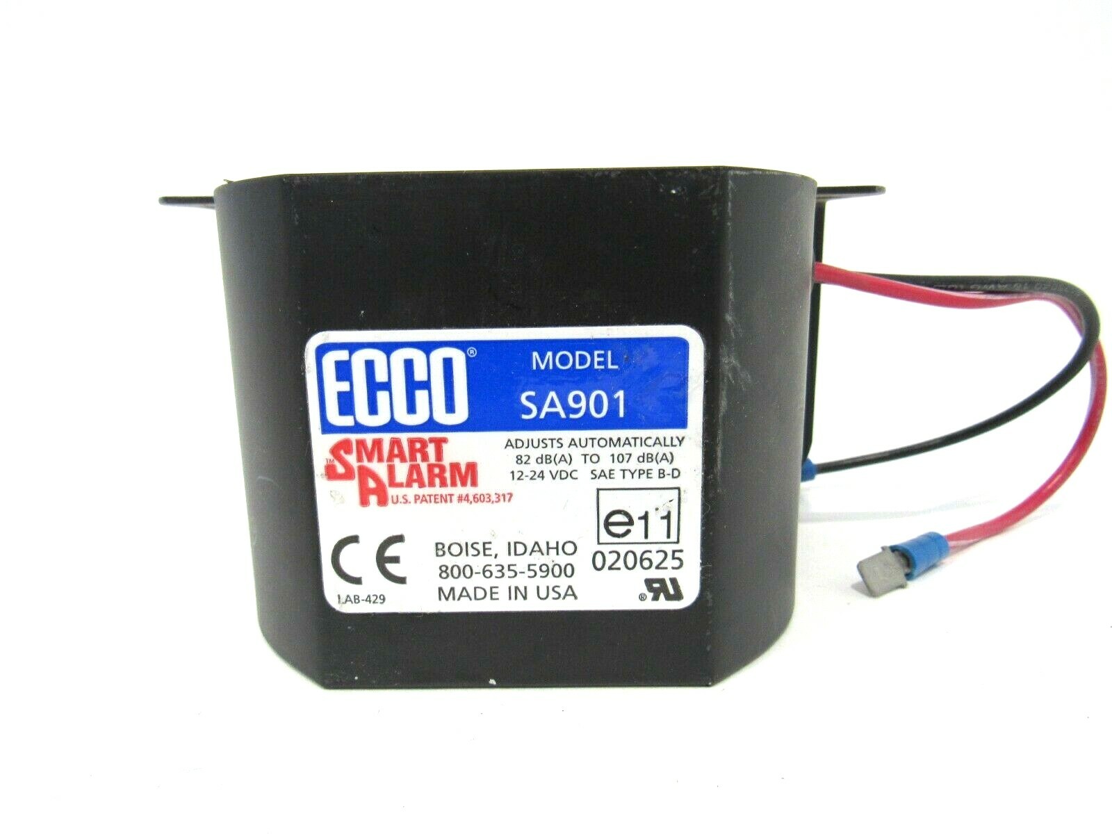 NEW ECCO SA901 SMART ALARM