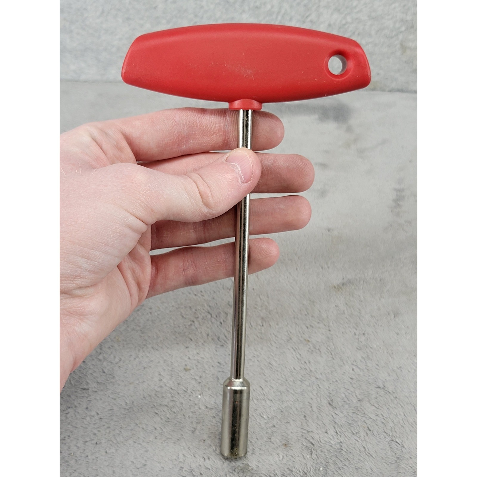 Dynamite Nitro Wrench 5/16" T-Handle Nut Driver Red Chrome Vanadium RC Tool