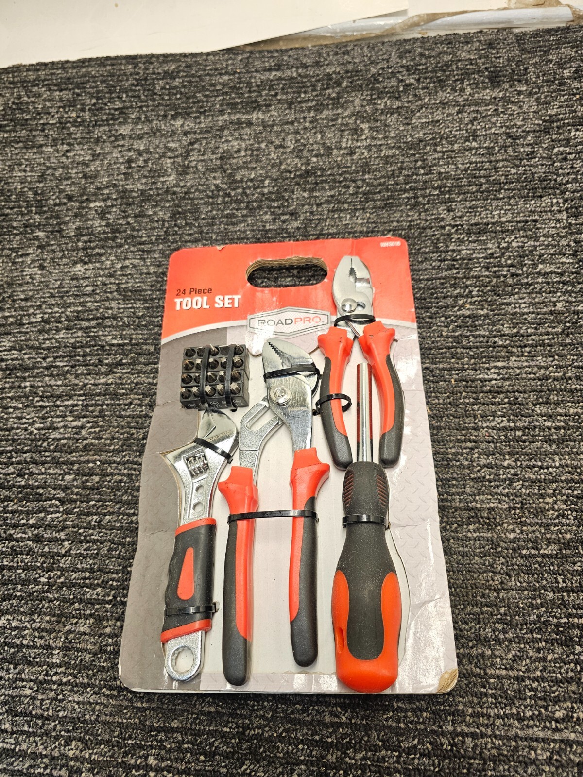 Roadpro 24 Piece Tool for Basic Repairs & Car or Home Maintenance 18HS016