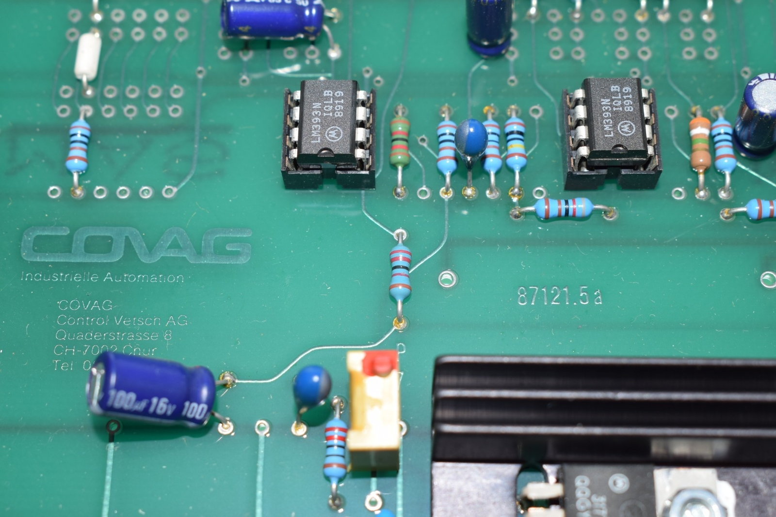 COVAG 87121.5 PT-100 UTUK PCB Board Module