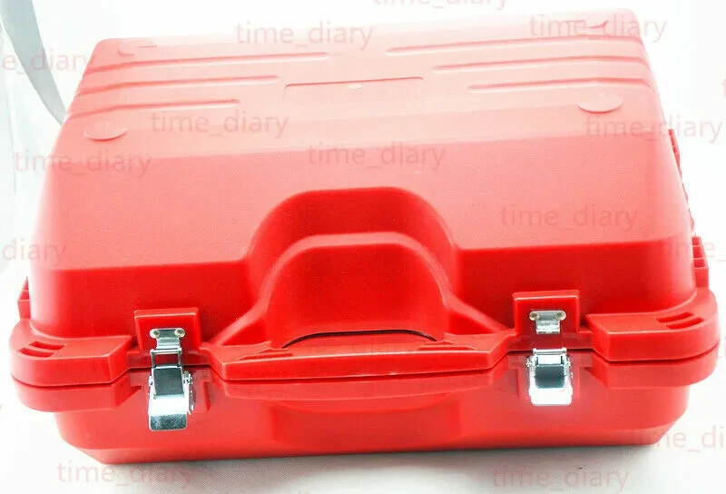 LEICA TOTAL STATION RED COLOR Hard Carrying CASE for TPS TCR300/400/700/800