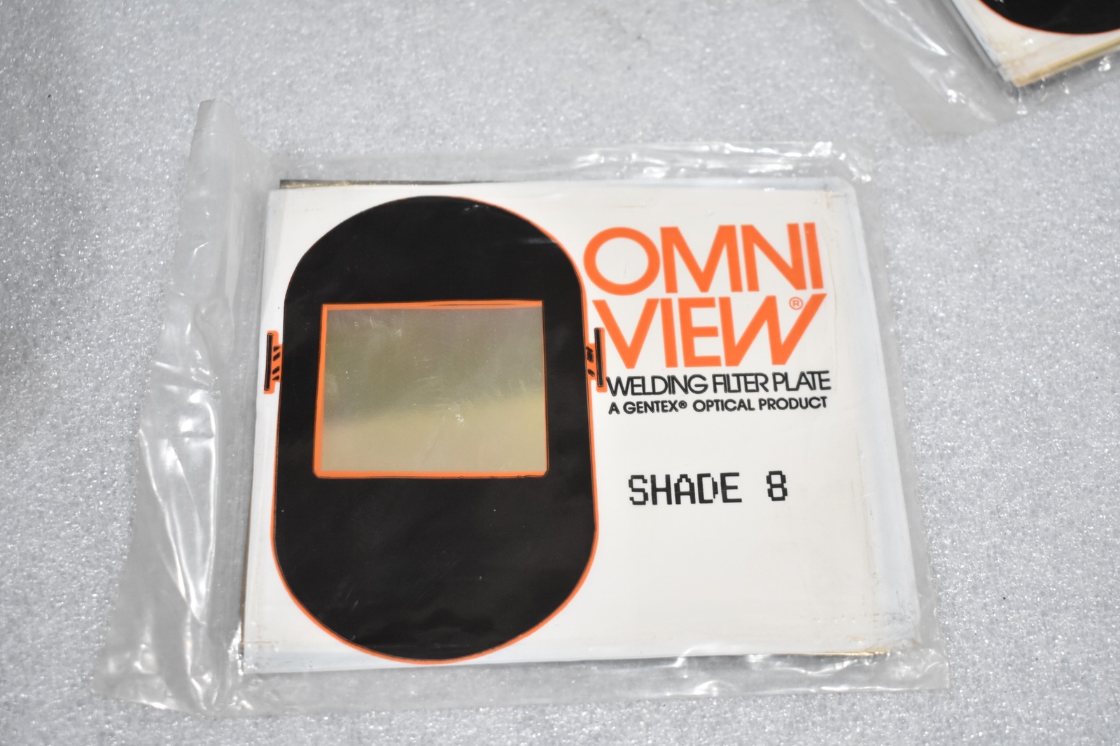 OMNIVIEW GENTEX OPTICAL WELDING FILTER PLATE SHADE 8 4..5" X 5.25" (LOT OF 3)