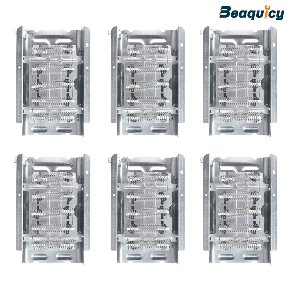 279838 Dryer Heating Element Assembly for Whirlpool & Kenmore Dryers (6 Pack)