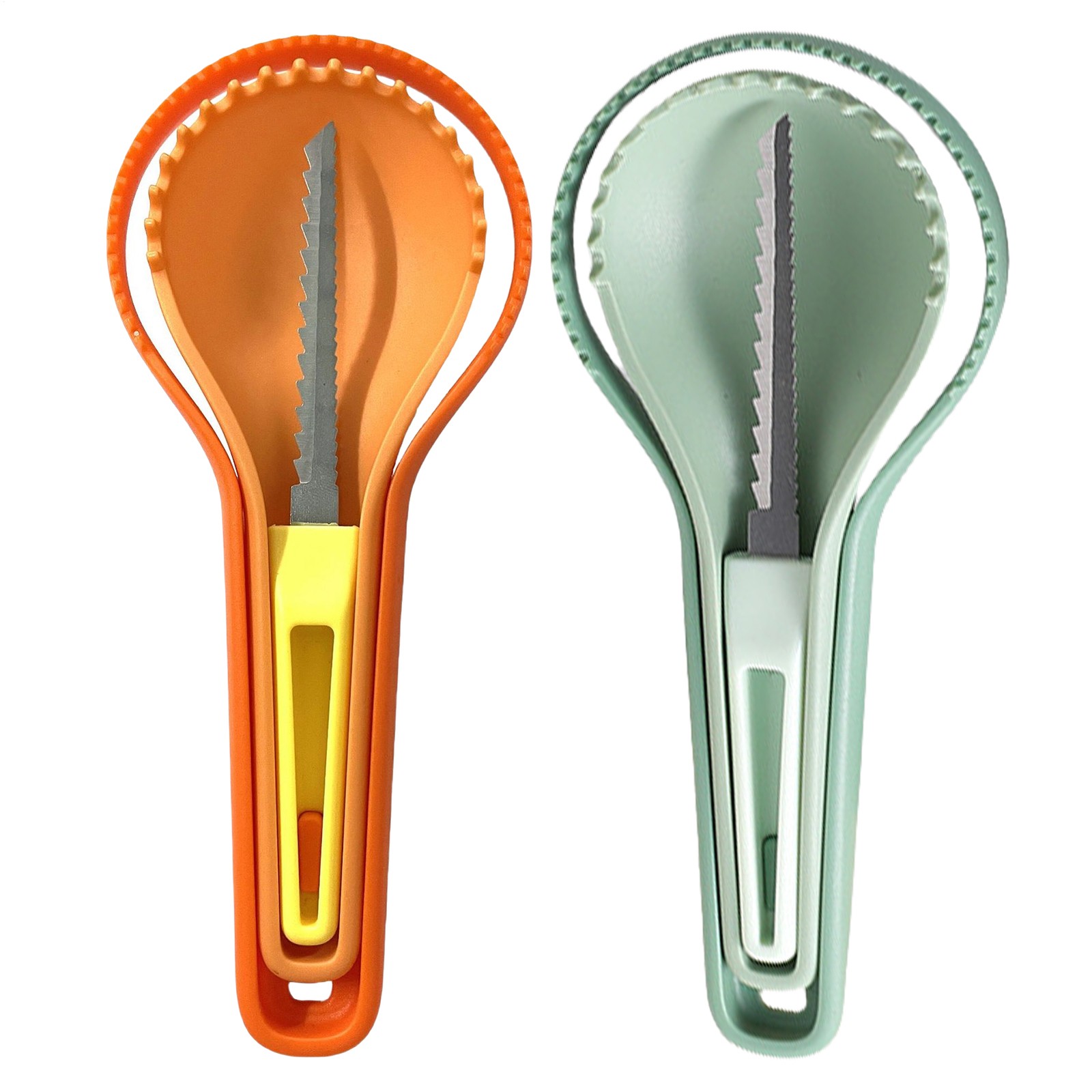 Pumpkin Carving Tool Kit 3X Pumpkin Carver Nesting Fruit Corer