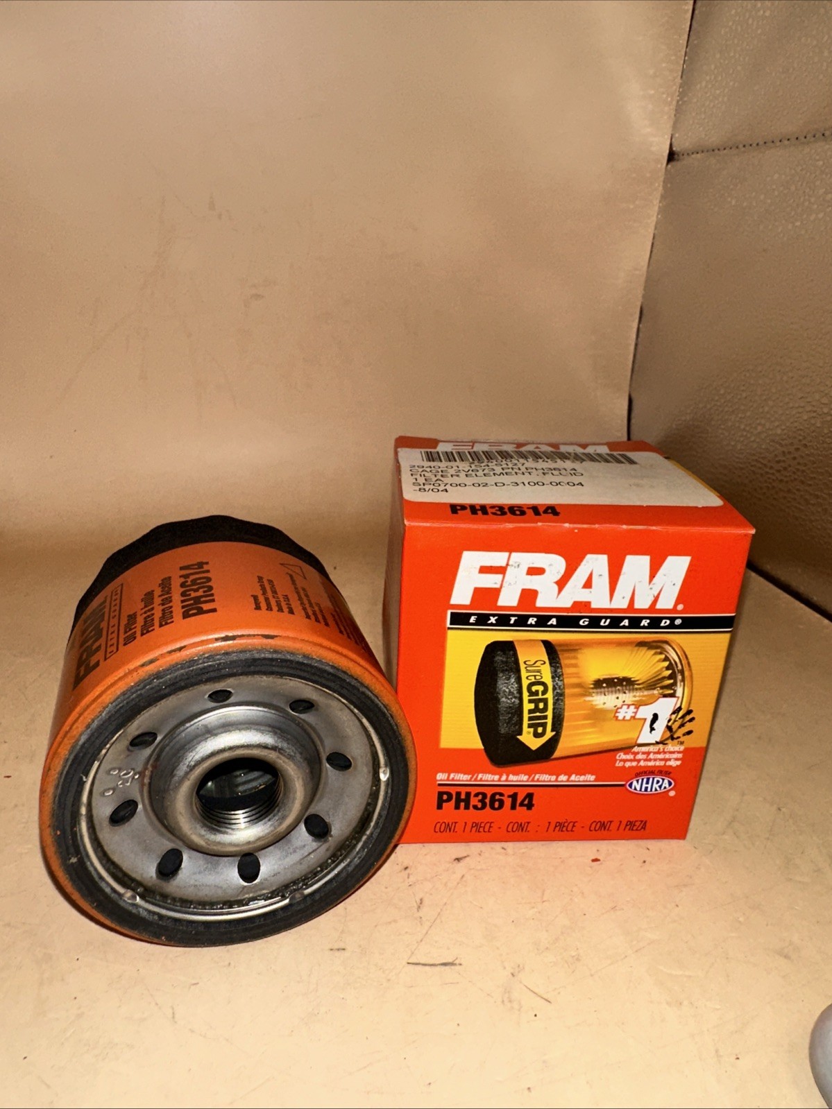 2 Pack - FRAM Extra Guard PH3614, 10K Mile Change Interval Spin-On Oil Filter
