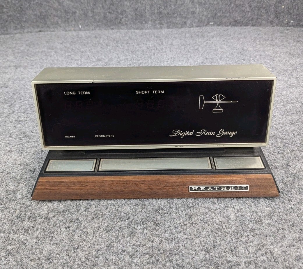 Vintage Heathkit Digital Rain Gauge ID-1790