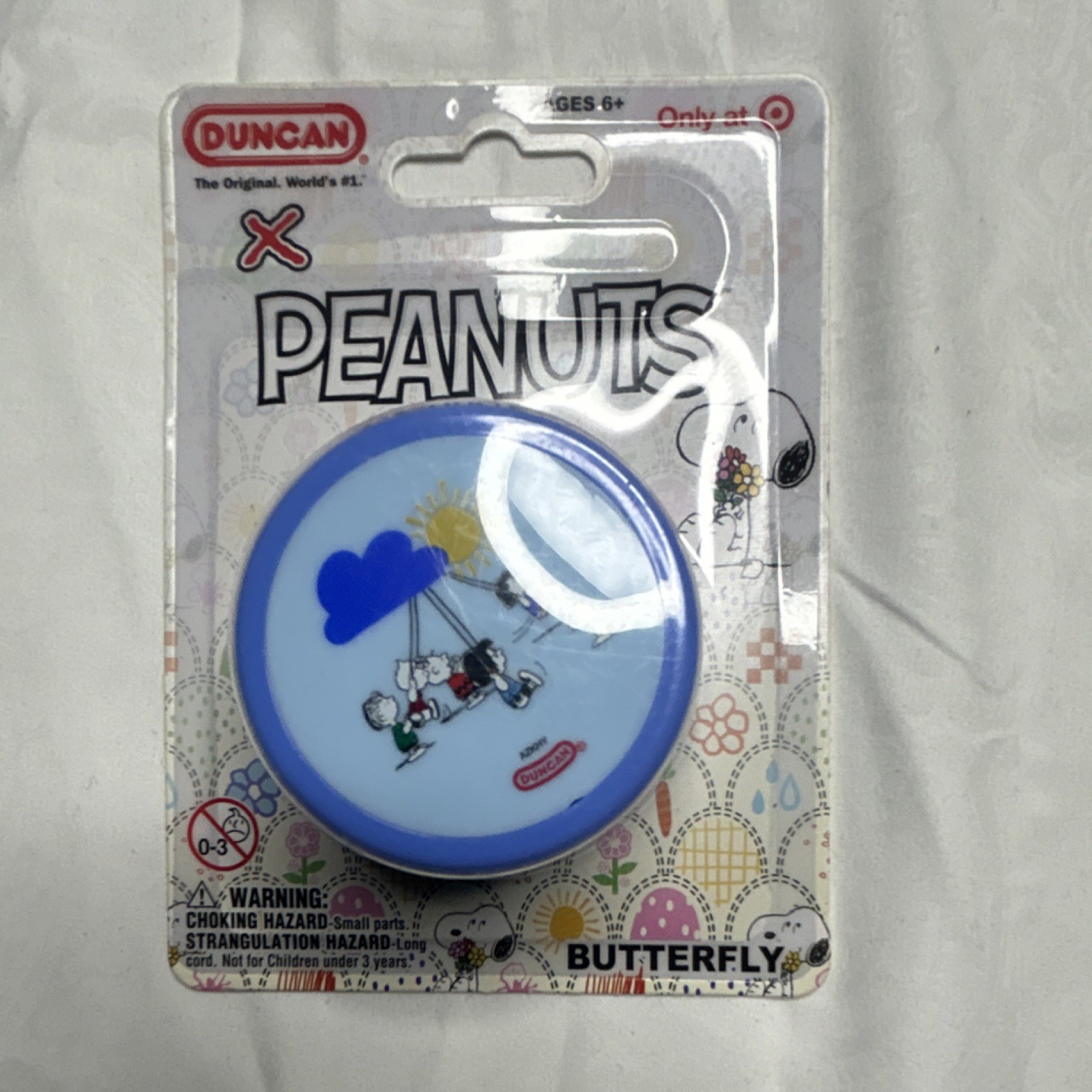 Duncan Peanuts Yo Yo Blue Original
