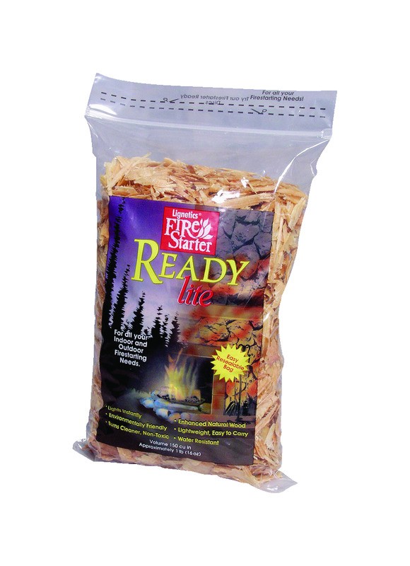 Lignetics FS12 Ready Lite Non-Toxic Wood Fire Starter 1 lbs. (Pack of 12)