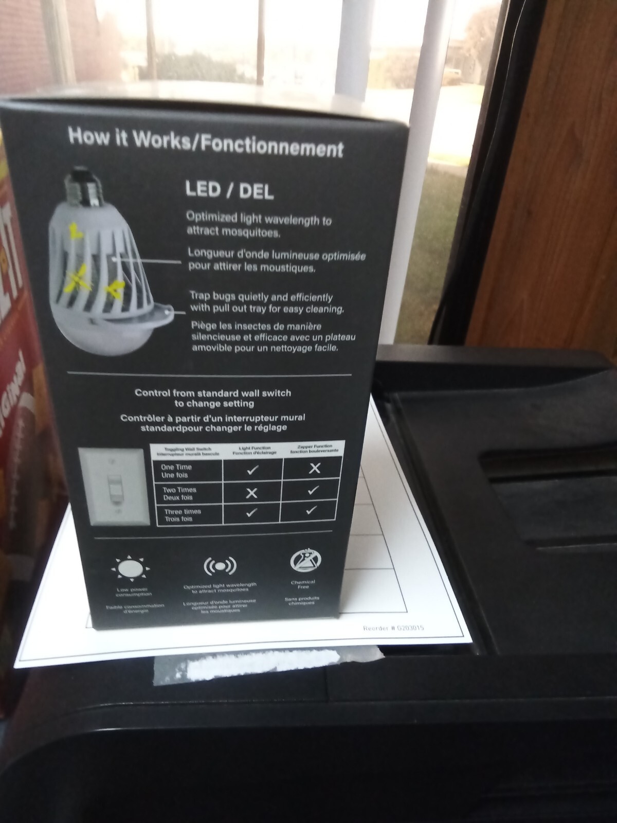 Feit Electric LED Bug Zapper Bulb E26 60-W Replacement Daylight 5000k NEW 2-Pack