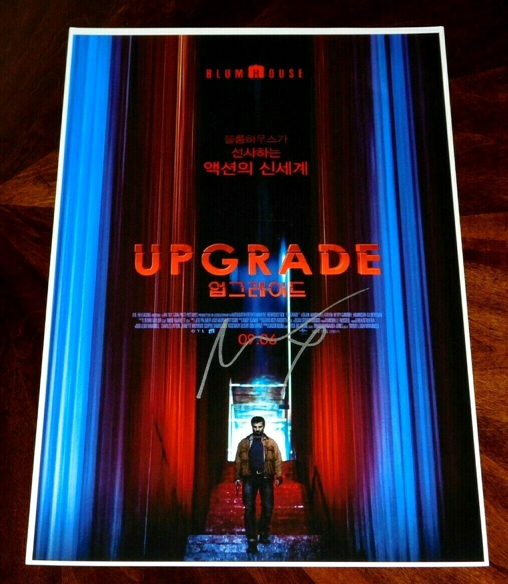 HARRISON GILBERTSON SIGNED UPGRADE 12X18 JAPANESE MOVIE POSTER ERON KEEN!!!