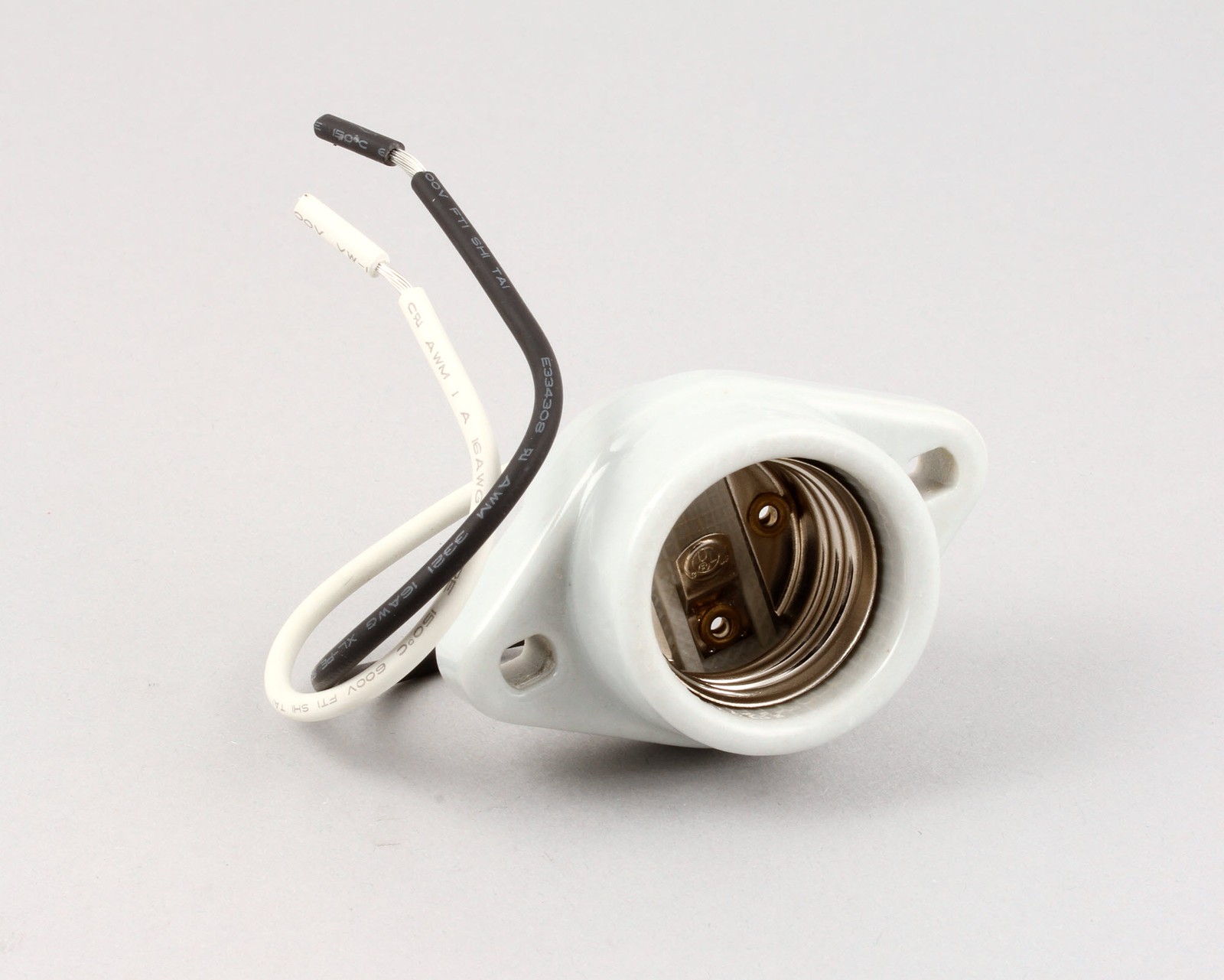 Component Hardware Socket, Porc, W/ Leads, Ul L50-X002 - Genuine OEM Replacement