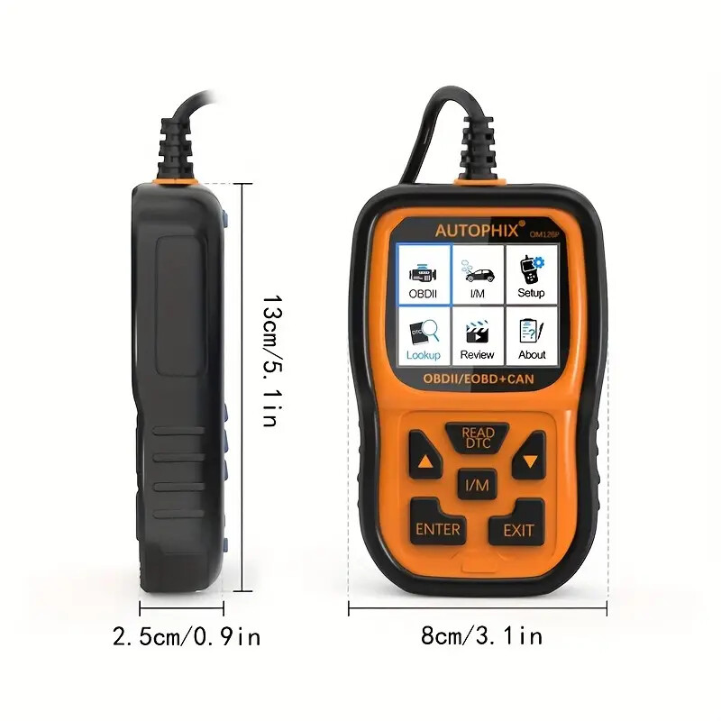 AUTOPHIX OBD2 Scanner Enhanced OM126P Vehicle Code Reader Auto Diagnostic Scan