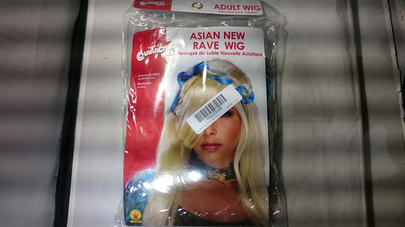Character Wig, Asian New Rave - Wig Blonde Halloween