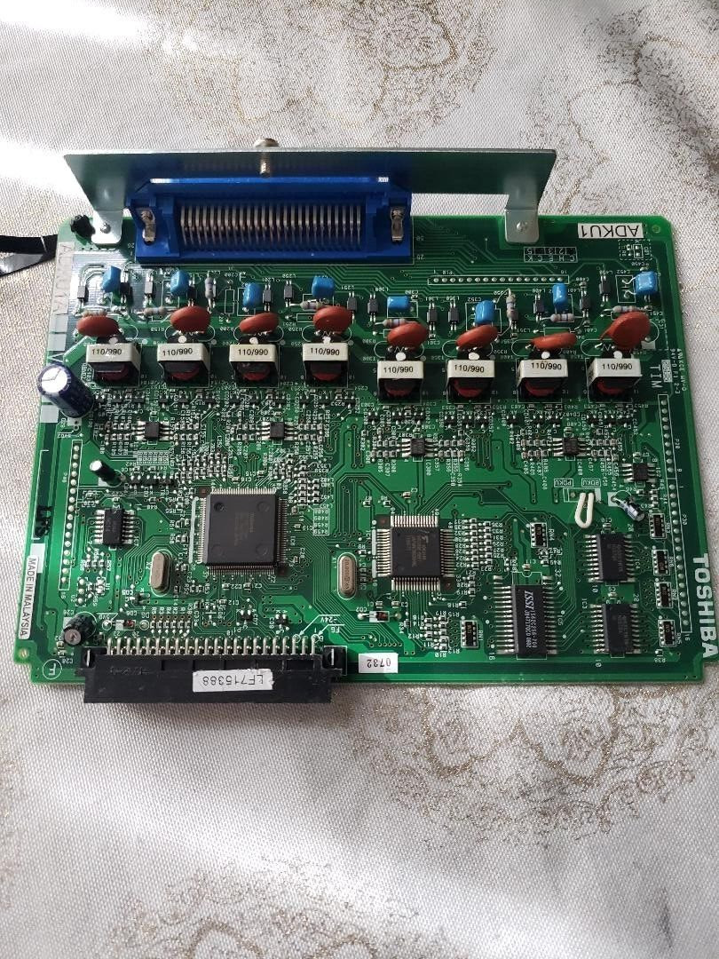 TOSHIBA STRATA ADKU1A CIRCUIT DIGITAL STATION INTERFACE CARD ADKU1A V.3