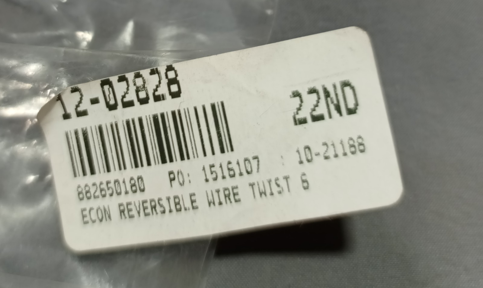 Econ Reversible Wire Twist 12-02828