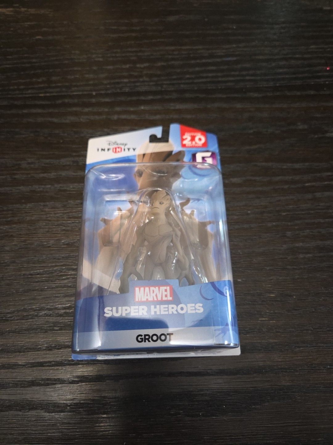 Disney Infinity 2.0 Groot Guardians Of The Galaxy Sealed  Crisp Cardboard