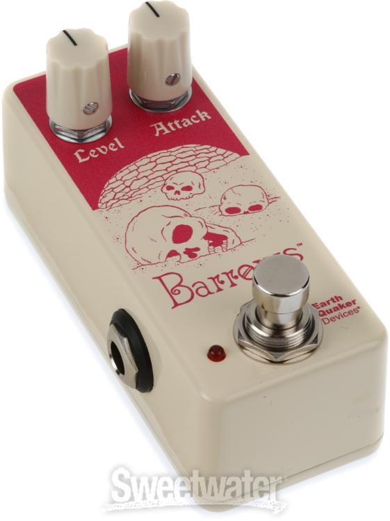 EarthQuaker Devices Barrows Fuzz Pedal - White