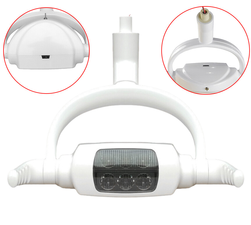 26mm/22mm Dental Shadowless Oral Lamp Light+Induction Sensor For Dental Chair US