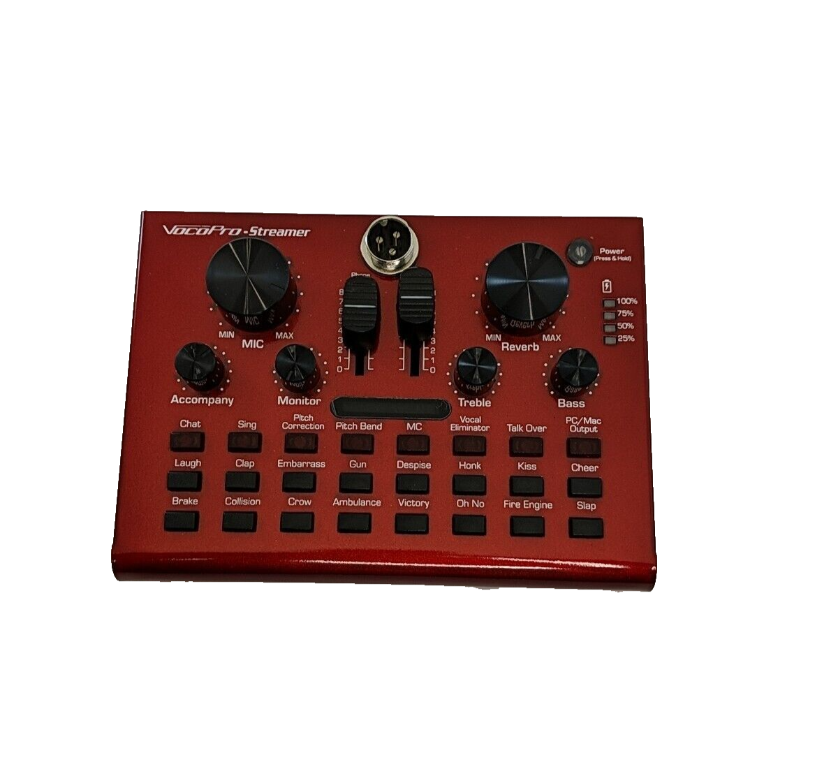 Vocopro Steamer-Desktop USB Audio Interface with Microphone for Live Streaming