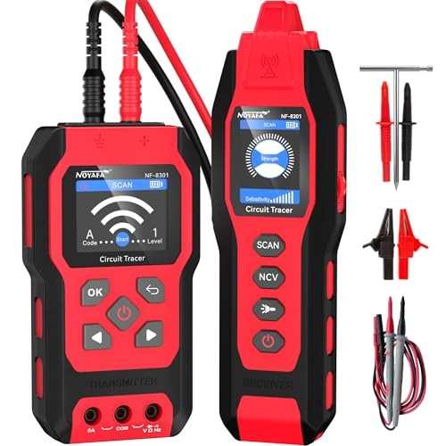 NF-8301 Circuit Tracer - Underground Circuit Breaker Finder & Digital