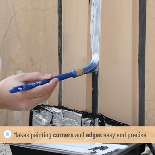 Bates- Paint Brushes for Walls, 5 Pack, Wall Paint
