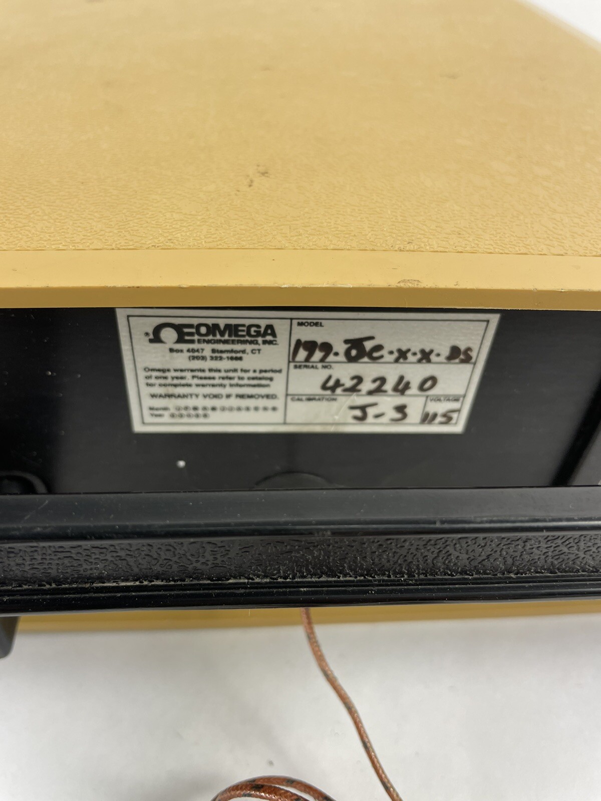 Vintage Omega Model 199 Digital Thermometer