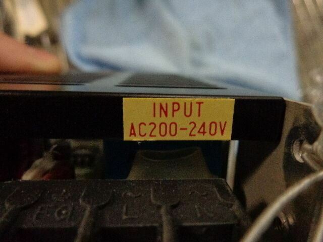 Fuji PR-920019 Power Supply