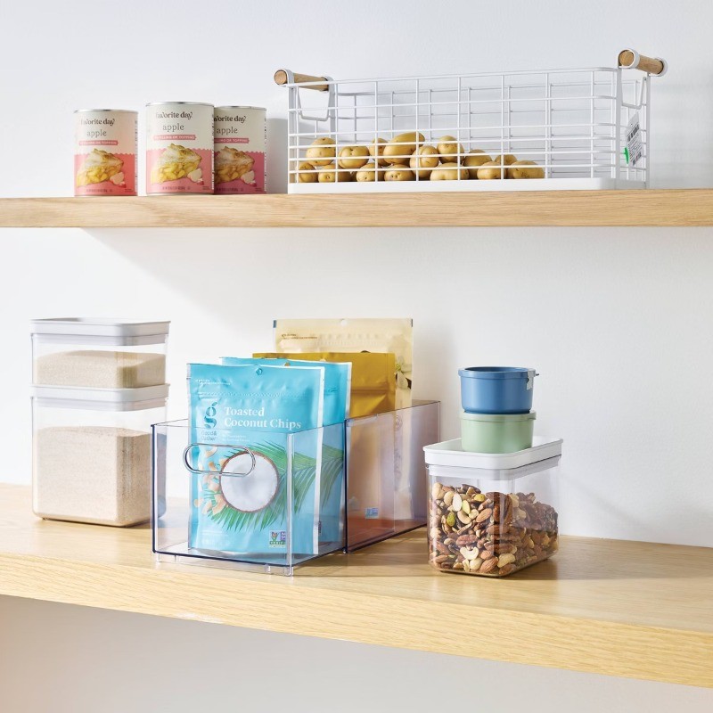 Plastic Expandable Deep Pantry Bin