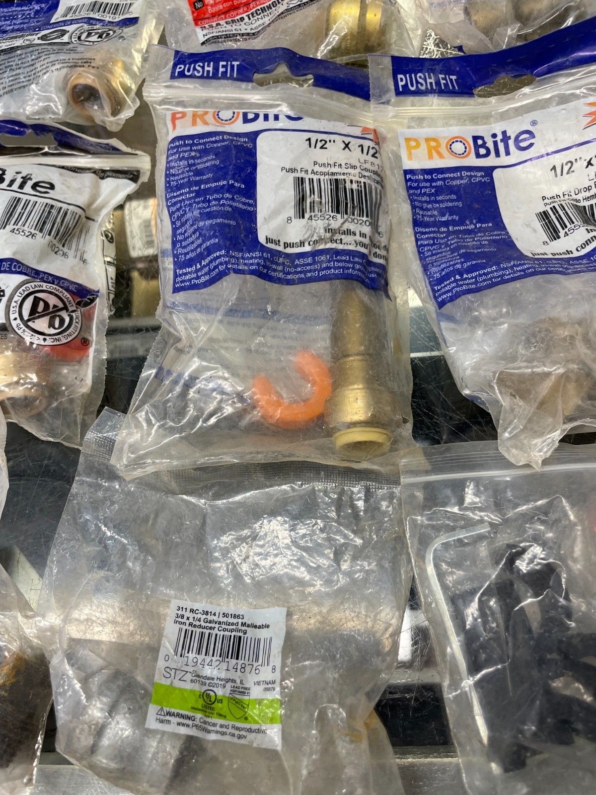ProBite Assorted Coupling LOT PLUS Extras, SEE PHOTOS!