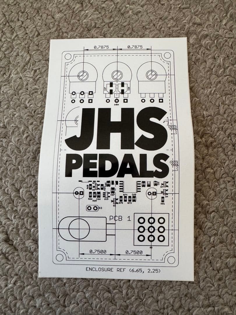JHS Pedals Artificial Blonde Effects Pedal