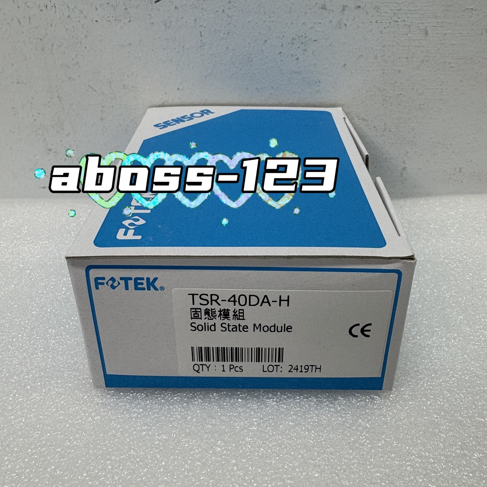 FOTEK TSR-40DA-H Solid state relay#1pcs New In Box