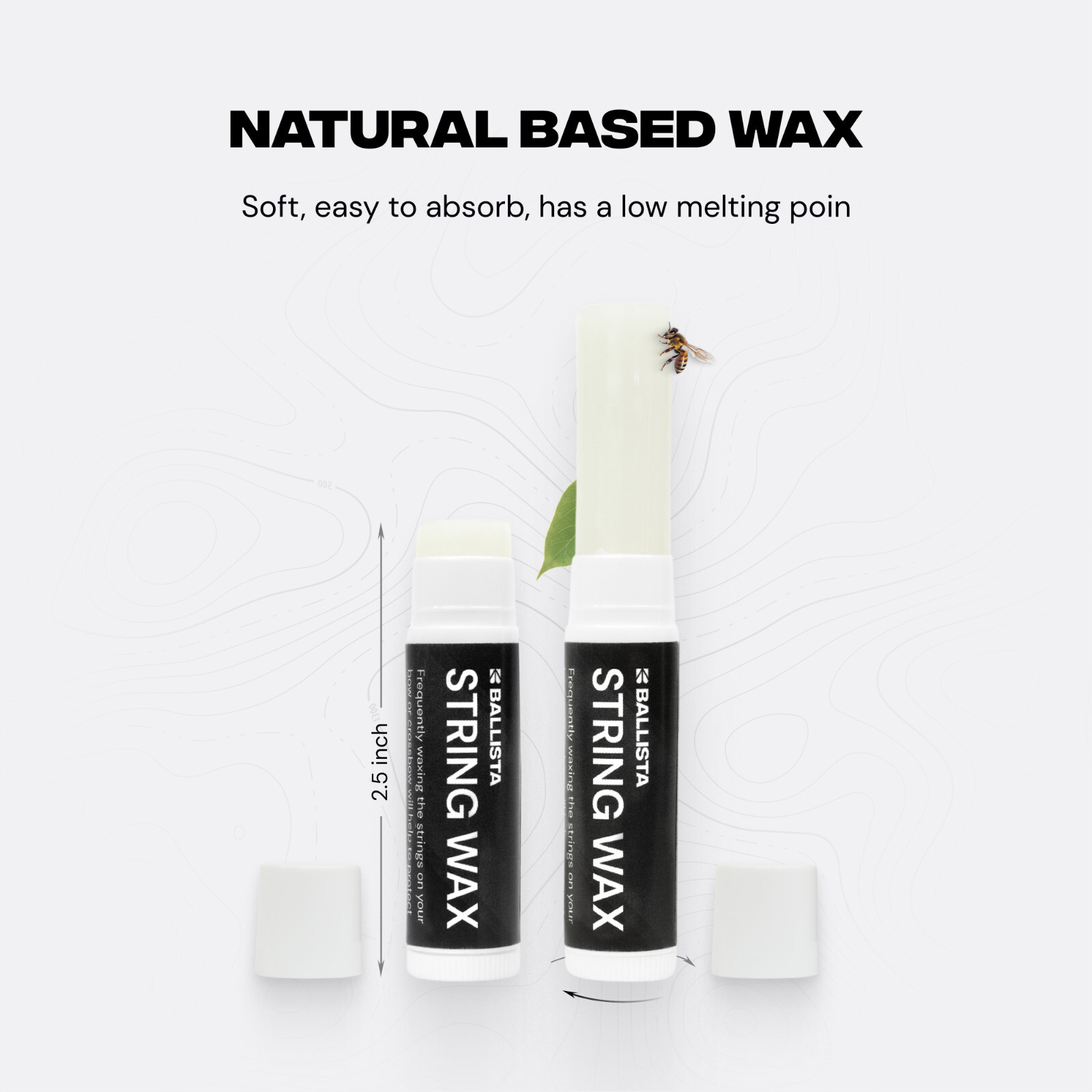 BALLISTA Bow & Crossbow String Wax - Protect & Prolong String Life - 3 pc