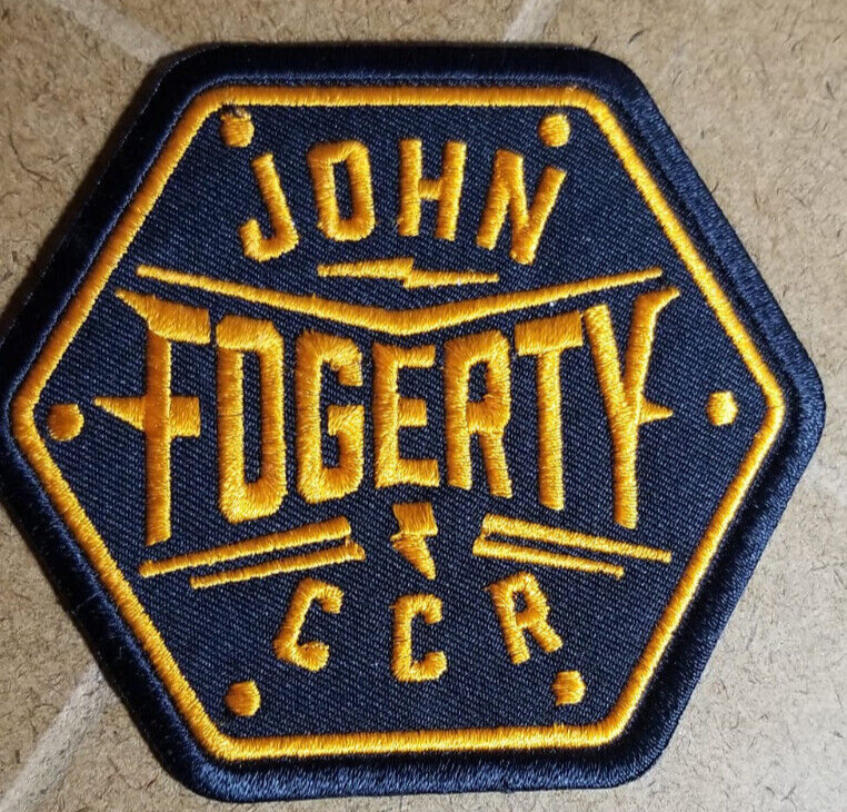 John Fogerty CCR Band orange Patch approx 3x3.5"