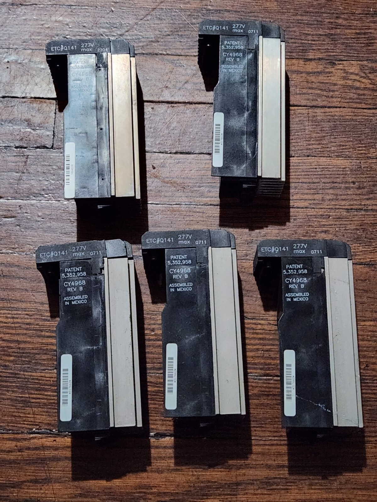 LOT OF 5 ETC Electronic Theatre Controls Q141 For ETCD20/ETC D20E - FOR PARTS