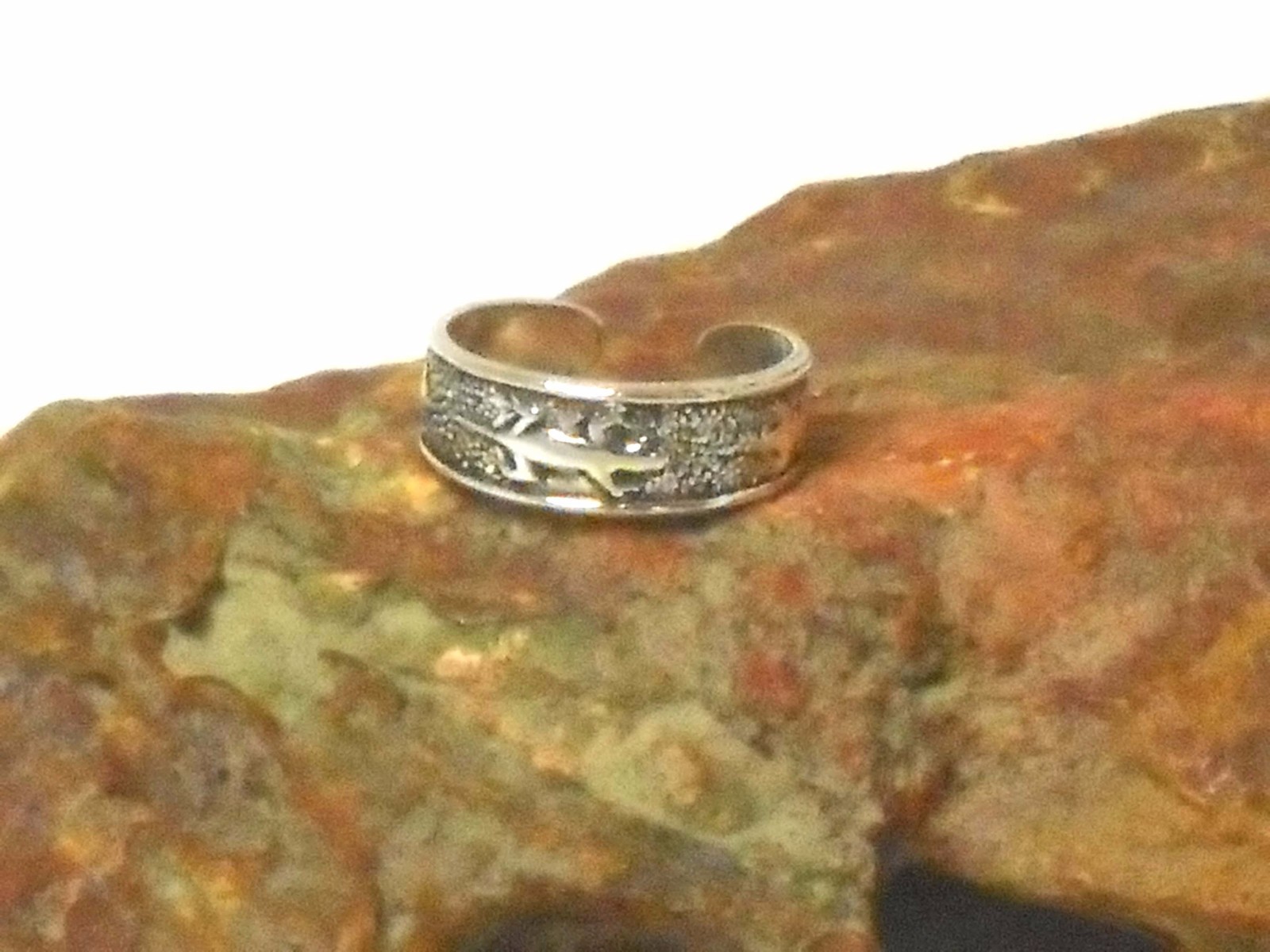 Adjustable TOE RING Sterling Silver 925 - Gift Boxed!