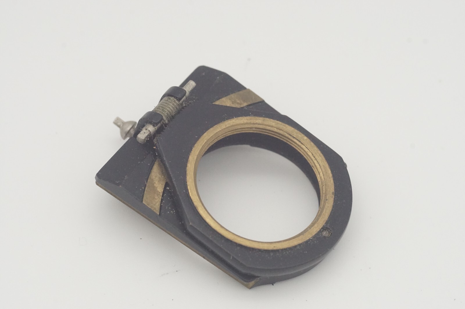 Zeiss Aus Jena Microscope Objective Lens Centering Mount Pol Polmi A