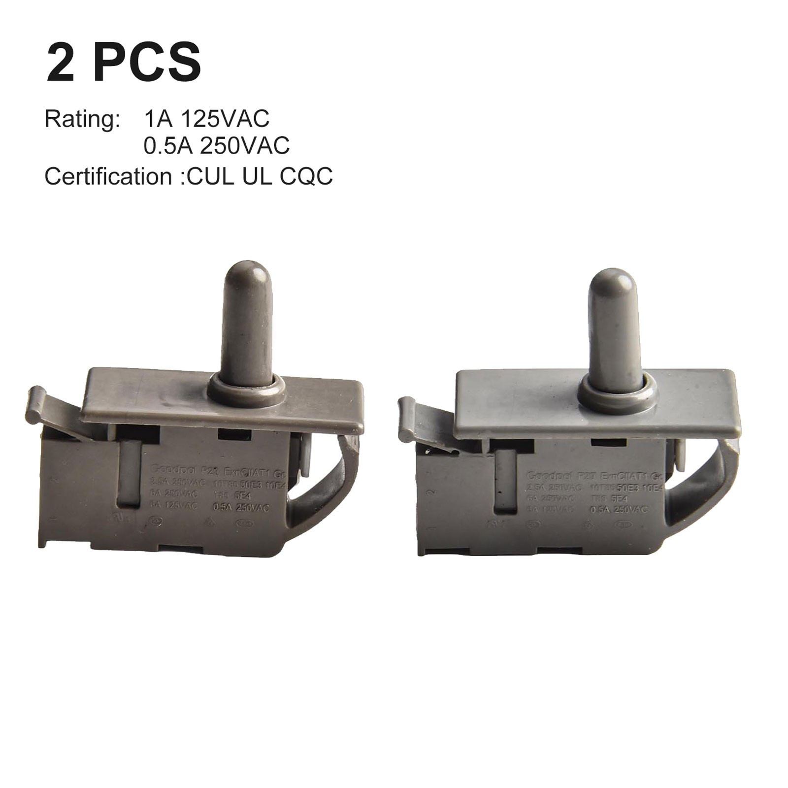 Refrigerator Door Light Switch for 2 Units Energy Saving & Easy Installation